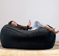 OEM/ODM Housses de poufs de 7 pieds pour l'extérieur Housse de fauteuils de canapé pouf en vrac