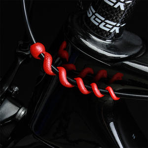 Housse de protection en silicone pour cadre de vélo pliant MUQZI Mountain Road, pour câble de frein et tube d'huile - Product Image 3