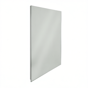 Miroir en fil métallique poli UniKa 90 x 74 cm pour salles de bain - Product Image 3