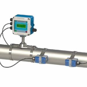 Tsonic kỹ thuật số đo lưu lượng nước đo lưu lượng vận tốc 0-10 mét/giây siêu âm lưu lượng kế - Product Image 1