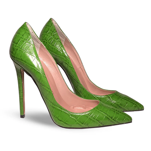 Collections Printemps 2026 – Escarpins à effet croco, couleurs vives et sexy, attirant les regards, chaussures de bureau pour femmes - Product Image 4
