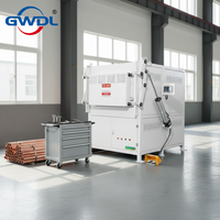 Four à induction pneumatique à ouverture supérieure de type boîte, 1200 degrés, en acier inoxydable, capacité de 200 kg/h, four de traitement thermique