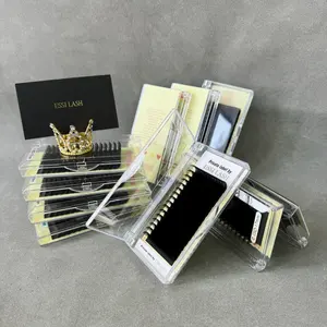 Mink Eyelash Vendor With Custom Packaging Mega Volume Extension Kit Lash Vendors For Eyelash Extensions