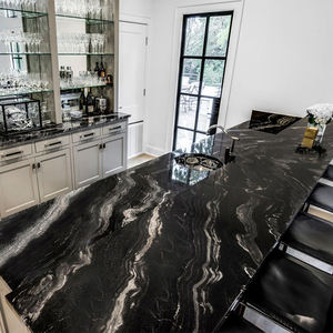 Plans <span class=keywords><strong>de</strong></span> <span class=keywords><strong>travail</strong></span> <span class=keywords><strong>de</strong></span> dalles <span class=keywords><strong>de</strong></span> <span class=keywords><strong>marbre</strong></span> <span class=keywords><strong>de</strong></span> forêt noire brillante <span class=keywords><strong>de</strong></span> polissage pour les comptoirs <span class=keywords><strong>de</strong></span> <span class=keywords><strong>cuisine</strong></span> - Product Image 2