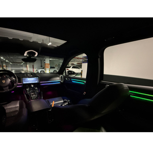 Luz Ambiental LED RGBIC para Automóvil, Tira Acrílica Sinfónica, Lámpara Interior de Neón para Porsche Cayenne 2010-2017, Venta al Por Mayor - Product Image 2