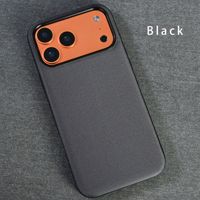 Coque de téléphone magnétique à chargement sans fil avec motif tissé et animation pop-up pour iPhone 17 Pro Max