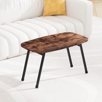Table basse pliable en métal style rétro, minimaliste, démontable, table à thé, mobilier personnalisé pour salon, décoration intérieure quotidienne