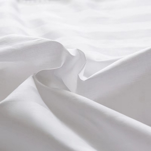 Juegos de Fundas de Edredón a Rayas Personalizadas para Hotel, Juegos de Ropa de Cama a Rayas para Hotel, Juegos de Sábanas Blancas a Rayas Personalizadas para Hotel - Product Image 6