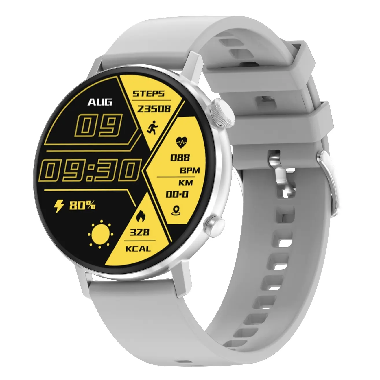 Teléfonos móviles superventas Monitor de sueño Fitness Tracker deportes GPS dispositivos portátiles teléfono reloj inteligente impermeable reloj inteligente