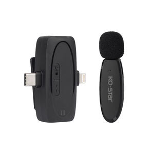 Microphone sans fil mains libres 2.4g pour enregistrement de musique de vidéoconférence Microphone <span class=keywords><strong>youtube</strong></span> enregistrement de Microphone - Product Image 1