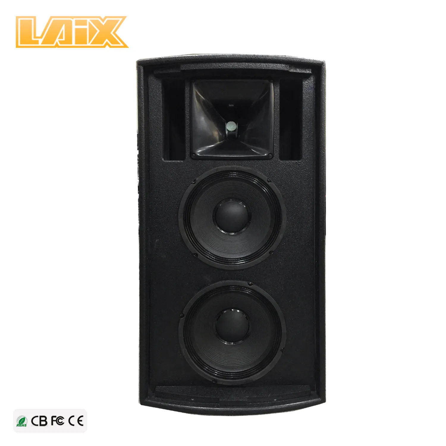 Laix PS-02 dual 10 12 15 polegada alto-falantes, preço profissional, caixa de som para palco