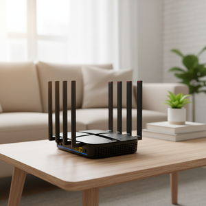 Routeur WiFi 6 sans fil 5G AX3000 en promotion, nouveau routeur Gigabit WiFi 6 avec emplacement pour carte <span class=keywords><strong>SIM</strong></span> 4G/5G et prise en charge OpenWrt double bande, routeur 5G <span class=keywords><strong>SIM</strong></span> - Product Image 1