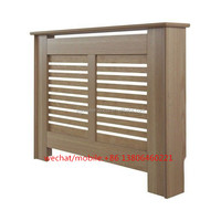 Meubles de maison modernes Design croisé mélamine MDF radiateur couvre armoire à vendre