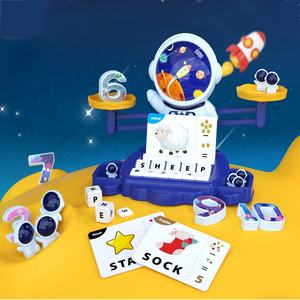 Kindergarten educativo-Número <span class=keywords><strong>de</strong></span> astronauta Palabras Juguetes <span class=keywords><strong>de</strong></span> aprendizaje Balance Counting <span class=keywords><strong>Cool</strong></span> <span class=keywords><strong>Math</strong></span> Game para niños - Product Image 1