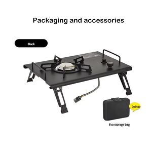 Tùy Chỉnh Igt Butan Bếp Gas Xách Tay Thép Không Gỉ Cắm Trại Burner Trọng Lượng Nhẹ Bền Cho Ngoài Trời BBQ Dã Ngoại - Product Image 6