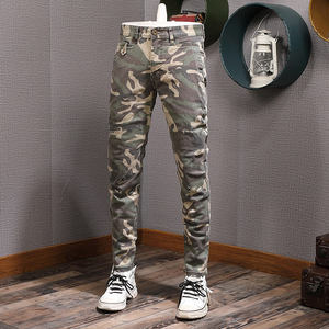<span class=keywords><strong>Jeans</strong></span> da <span class=keywords><strong>Uomo</strong></span> Taglie Forti all'Ingrosso, Personalizzabili, Classici, Slim, Dritti, <span class=keywords><strong>Skinny</strong></span>, Pronta Consegna, alla Moda, Casual, in Denim Stampato - Product Image 3