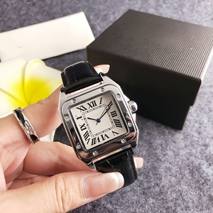 Nuovo Arrivo <span class=keywords><strong>Orologio</strong></span> da Polso di Lusso con <span class=keywords><strong>Quadrante</strong></span> <span class=keywords><strong>Quadrato</strong></span> e Cinturino in Pelle, Orologi di Design di Marche Famose, Orologi al Quarzo Casual per Donne - Product Image 6