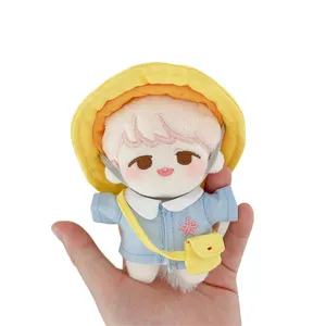 Custom 10CM cute doll idol peripheral characters standing cotton doll plush stuffed toy cute animal toy plush doll