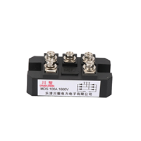 Pont redresseur triphasé MDS100A 200A 300A 500A 1000A 400A 150A, ensemble complet avec radiateur