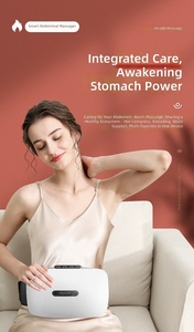 <span class=keywords><strong>Ceinture</strong></span> <span class=keywords><strong>chauffante</strong></span> portable pour la taille, le <span class=keywords><strong>ventre</strong></span>, le cou et le dos avec pierre plate naturelle pour massage abdominal vibrant et pétrissant - Product Image 4
