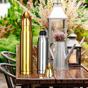 定制标志子弹不倒翁500毫升750毫升1000毫升不锈钢水瓶双壁金属杯 - Product Image 6