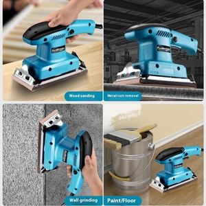 <span class=keywords><strong>Lijadora</strong></span> Orbital Eléctrica Portátil de 220V de TK Factory Direct, <span class=keywords><strong>Lijadora</strong></span> de Velocidad Constante de 400W para Acabado de Superficies y Trabajos en Madera - Product Image 2