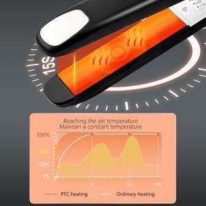 Profession eller 2-in-1-Titan-Haarglätter und Locken wickler 470F PTC LCD-Flacheisen mit schneller Heizung für den Salon Verwenden Sie Haarstyling-Werkzeuge - Product Image 3