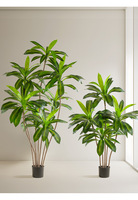 Fausses plantes en plastique, petit arbre artificiel décoratif d'herbe de Brasiletto pour la décoration de maison et d'hôtel, prix d'usine