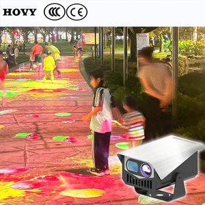 Ngoài trời đa màu sắc tương tác Full HD 1080P kỹ thuật số chiếu ánh sáng sàn hệ thống video 3D Holographic sàn chiếu - Product Image 1