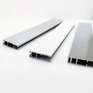 Profilé en aluminium de meubles de fenêtre personnalisés de qualité supérieure Rail inférieur de haute qualité pour composant de rideau de store roulant