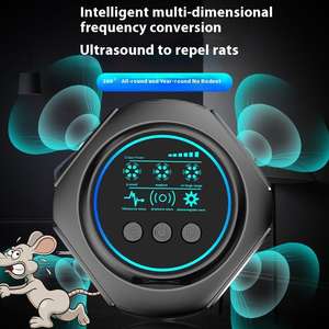 Trampa para <span class=keywords><strong>Ratones</strong></span> Eléctrica Portátil de Interior, de ABS, para Control de <span class=keywords><strong>Ratones</strong></span> e Insectos, Enchufable, con Cobertura de 50-100 m - Product Image 4