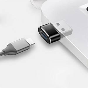 Adaptador Convertidor USB-C/USB2.0 Hembra a Macho, Nuevo, en Oferta, con Protección Contra Cortocircuitos en Salida DC/AC para Laptops y Móviles - Product Image 2