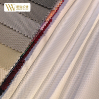 Vente en gros de tissus en maille respirants légers à haute élasticité 100% polyester de couleurs personnalisées pour la fabrication de tissus supérieurs de chaussures