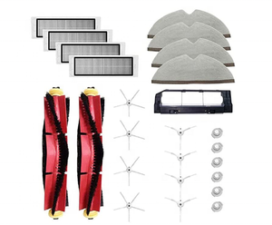 Accesorios para aspiradora robótica Robrock S6 <span class=keywords><strong>Pure</strong></span> E4, piezas de goma de plástico para S5 S4 E25 E20 E35 C10 S50, energía eléctrica Manual - Product Image 1