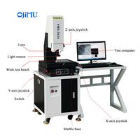 Precio de Fábrica OJIMU OJM-VMS2010 Máquina de Medición de Coordenadas 2D Manual de Alta Precisión 0.001, Máquina de Prueba de Planitud Geométrica