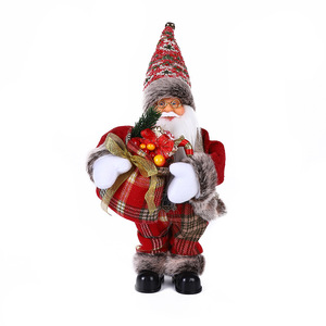Factory Direct Sale Swing <b>Christmas</b> Santa Toys Xmas Gift <b>Box</b> Package <b>Christmas</b> Santa Electric <b>Christmas</b> Plush Toys - Product Image 3