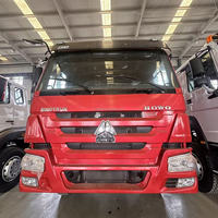 Camion-grue Sinotruk Howo 6x4 d'occasion, 10 roues, en bon état, grue hydraulique pour travaux sur chantier