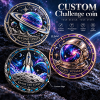 Pièces de monnaie de défi vierges en métal, en alliage de zinc, laiton massif et acier inoxydable, gravables au laser, 40 mm, 50 mm, 60 mm, vente en gros