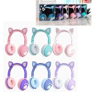 หูฟังไร้สายบลูทูธคาสโก้ บีเค 1 พร้อมหูแมวสำหรับเด็กและวัยรุ่น - Product Image 1