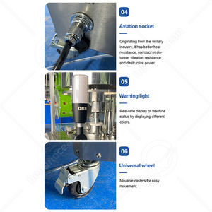 OCEAN Comercial Automático Pequeño Producto Seco Puff Snack Package Pasta Pack Machine - Product Image 4