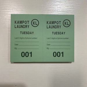 ใบส่งของซักรีด / ใบเสร็จ / บัตรกำนัล - Product Image 2