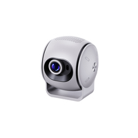 Nouveau projecteur LED LCD Full HD 1080p à courte focale, design unique 2026, mini projecteur portable pour home cinéma, Android 14, 4800 lumens, 8 Go de ROM