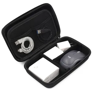 Benutzer definierte Soft Neopren Reiß verschluss Travel Digital Organizer Aufbewahrung tasche Tasche für HDD-Festplatte USB-Flash-Laufwerke Kabel
