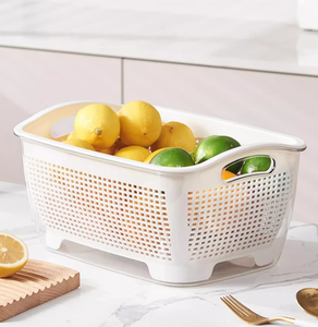 Paniers multifonctionnels de lavage de légumes de cuisine de ménage paniers de drainage de grande capacité - Product Image 3