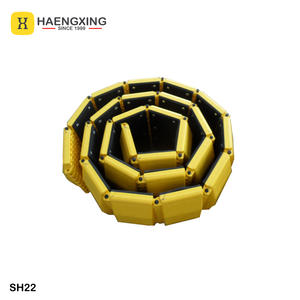 उच्च गुणवत्ता वाले हेंगसिंग sh22 रोल चेतावनी सुरक्षा एक तरह से पीले परावर्तक पोर्टेबल पीपी रबर गति 220 मिमी x 40 मिमी सीमेंट - Product Image 3