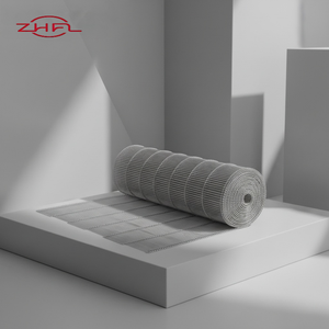 สายพานลำเลียงตาข่ายสแตนเลสแบบถัก พร้อมบริการตัด/เชื่อม ดัดโค้ง สำหรับสายการผลิตอาหารทอดและอบแห้ง - Product Image 3