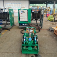 Robot de dragage à émissions zéro, machine automatique de nettoyage de tuyaux sur chenilles en caoutchouc, robot Yg
