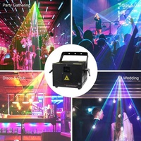 Équipement d'éclairage laser de scène animé multi-couleurs RVB haute puissance 6 8w 10w 15w ILDA Pangolin FB4 DJ Bar