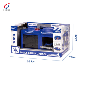 Giocattoli Chengji: Parcheggio con Casa delle Bambole, Multifunzione con Luci e Musica, Auto in Scala 1:32, Walkie-Talkie, Stazione di Polizia - Product Image 5
