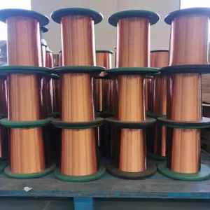 Alambre de aluminio revestido de cobre CCAM de 0,18mm de alta calidad